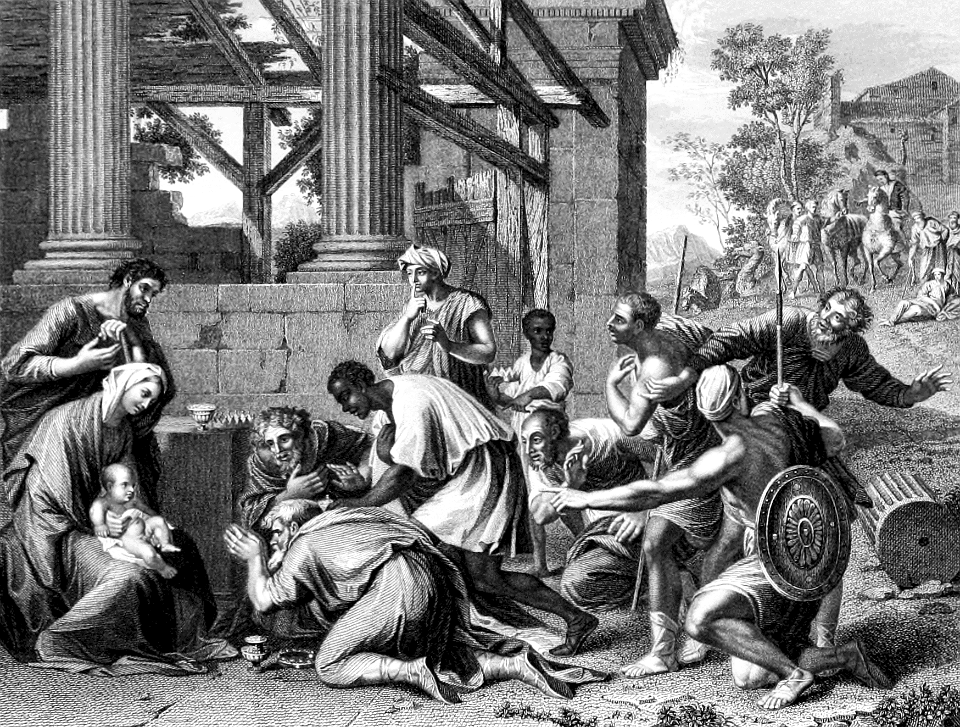 04 Matthew 02 v11 The Wise Men - They presented Him with gifts, gold, and frankincense, and myrrh