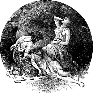 04 Adam and Eve mourning over the killing of Abel
