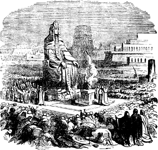 08 Nebuchadnezzar commands all to bow to his Golden Image