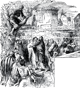 23 Jesus calls Zacchaeus to come down