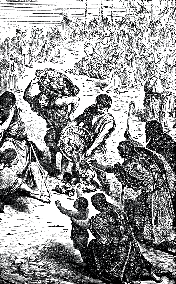 18 Feeding the Five Thousand (miracle of the loaves and fishes)