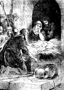 01 The Birth of Jesus Christ in a Manger in Bethlehem - Shepherds visit