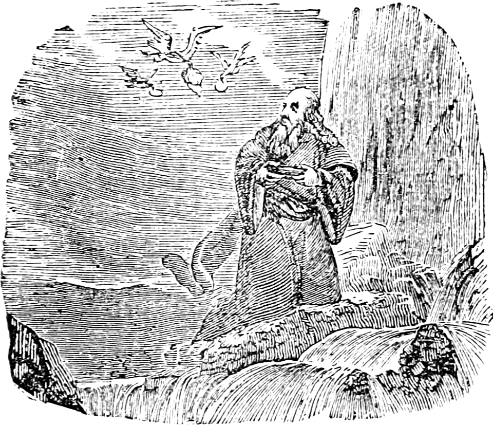 02 Elijah fed by the Ravens