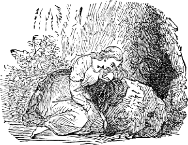 07 Mary weeping at the Tomb of Jesus