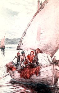 02 Luke 05 v4-5 Jesus said, Let Down Your Net (Great Draught of Fishes)