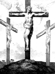 02 The Crucifixion. Free illustration for personal and commercial use.