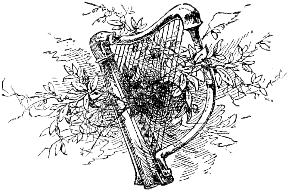 Ornament - Harp