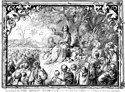 18 Jesus Teaching (looks Like Sermon on Mount but Text is from Mount of Olives)