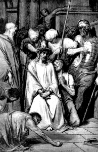 44 Christ Being Mocked