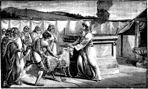 16 Laying Sins on Head of Scapegoat