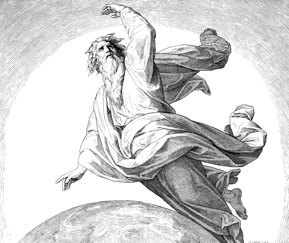 002 Genesis 01 v06 - The Second Day of Creation - placing the Firmament between the Waters
