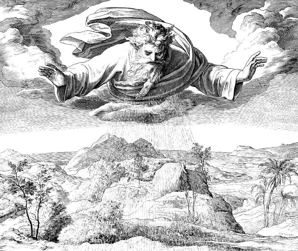 003 Genesis 01 v11 - The Third Day of Creation - separation between water and land - creation of plants