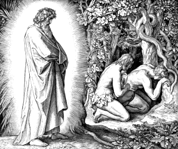 009 Genesis 03 v08 - Adam and Eve hide from the Lord