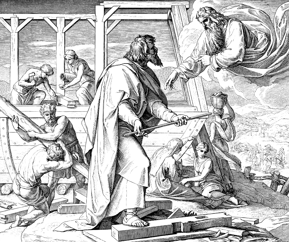 016 Genesis 06 v13-18 - Warning of the Flood - Building the Ark