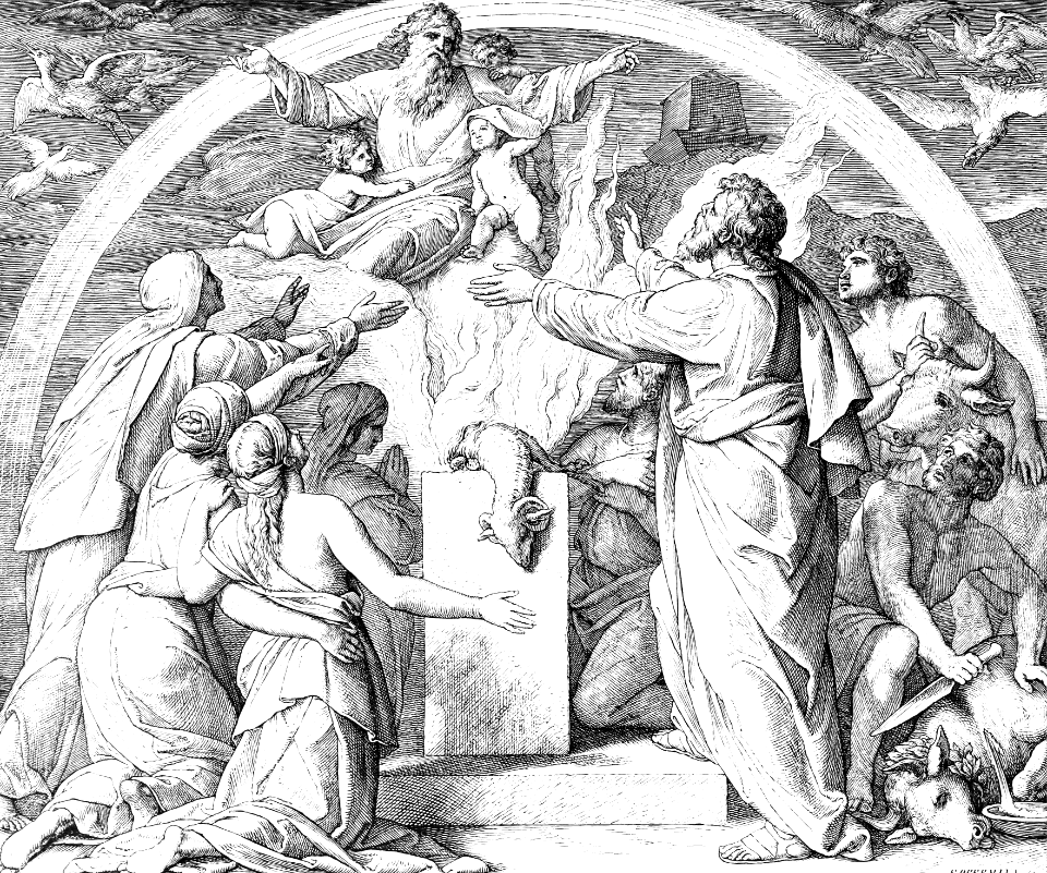 019 Genesis 08 v20 - Noahs Offering - The Rainbow
