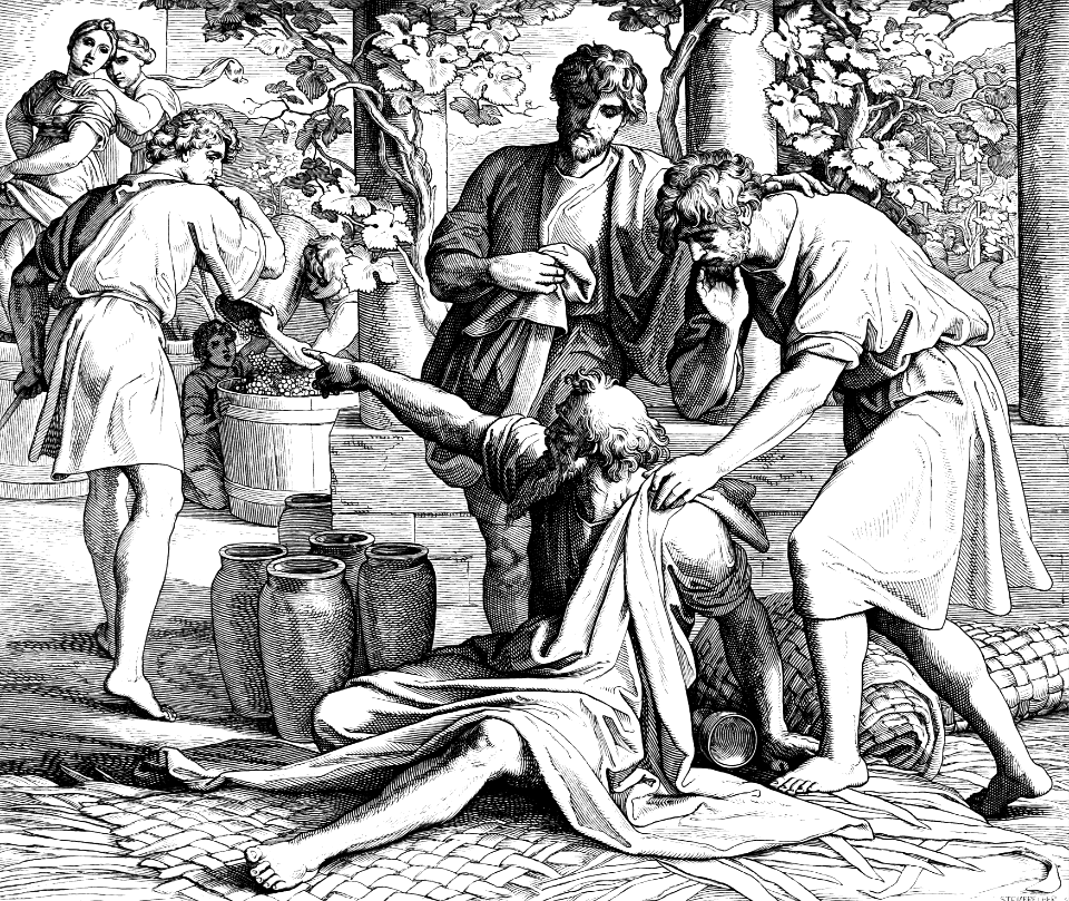 020 Genesis 09 v24-25 - Ham is cursed for not covering his fathers nakedness