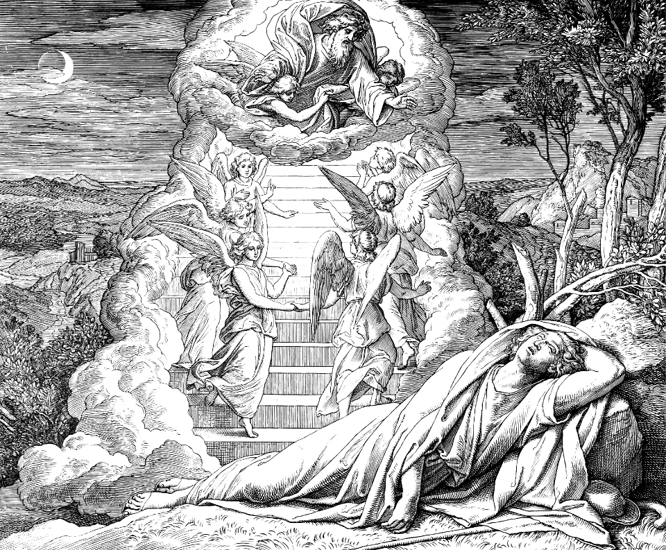 032 Genesis 28 v12-13 - Jacob dreams of a Ladder