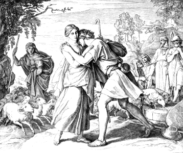 033 Genesis 29 v10-12 - Jacob meets Rachel