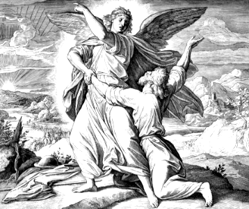 036 Genesis 32 v26 - Jacob wrestles with the Angel