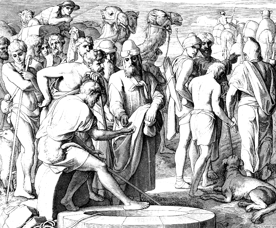 Genesis V Joseph Is Sold Into Slavery By His Brothers Free Stock Illustrations