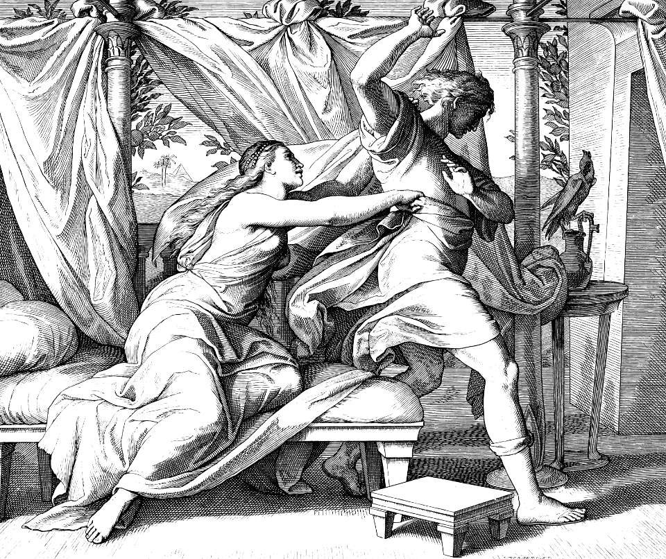 039 Genesis 39 v09 - Jacob resists the Temptation from his Masters Wife