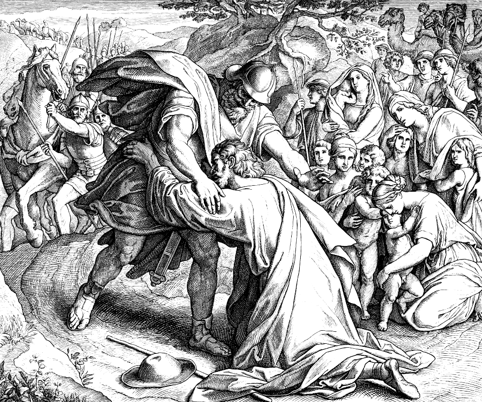 037 Genesis 33 v03-04 - Esau and Jacob meet again