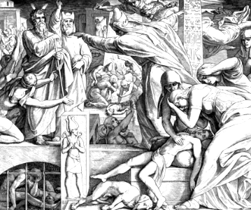 050 Exodus 12 v31-33 - Pharaoh commands the Israelites to leave Egypt