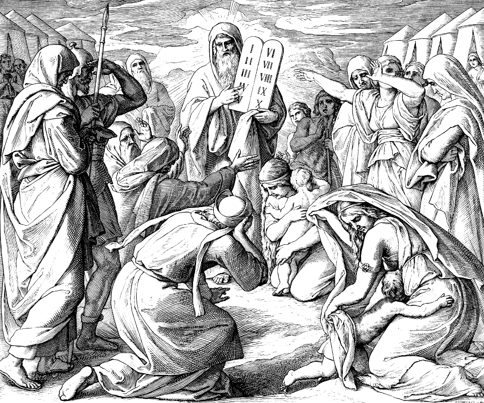 057 Exodus 34 v29-32 - Moses brings the new copy of the Tables of the Law