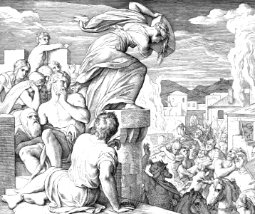 077 Judges 09 v52-53 - Abimelech is killed by a Millstone