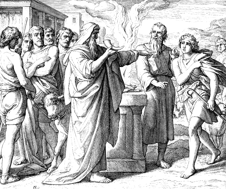 091 1 Samuel 16 v11-12 - Samuel recognizes David as the chosen