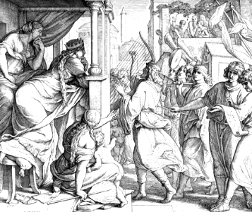 100 2 Samuel 06 v16 - David plays before the Ark