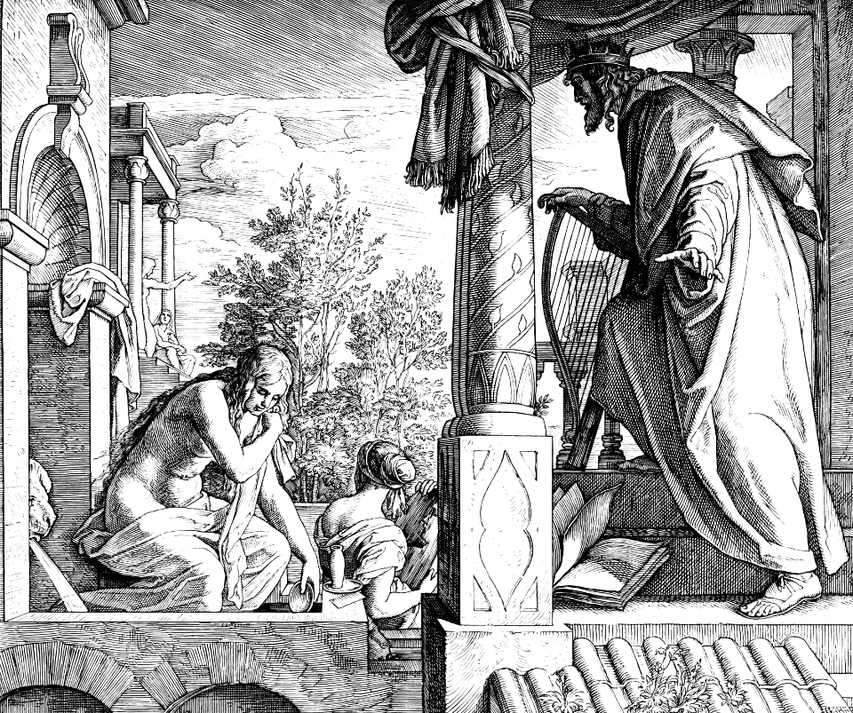101 2 Samuel 11 v02 - David sees Bathsheba bathing