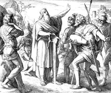 106 2 Samuel 23 v16-17 - David pours out the Water from the Well