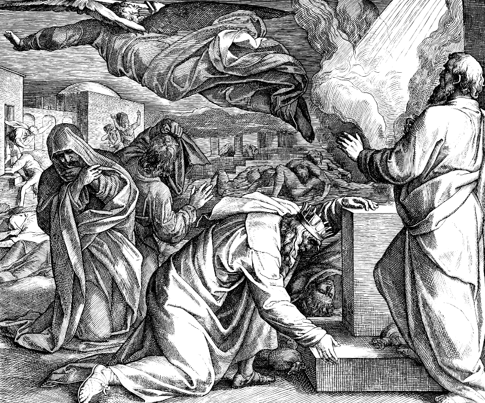 107 2 Samuel 24 v17 - The Plague comes because of Numbering the People