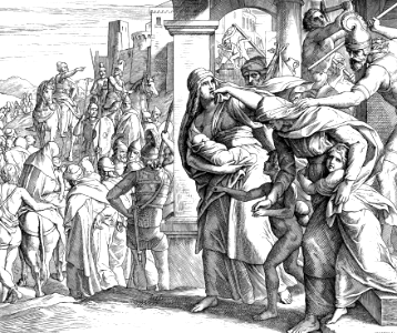 124 2 Kings 25 v10-11 - Jerusalem falls - The Israelites taken captive to Babylon