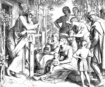 142 Jeremiah instructing Families (was Jesus Ben Sirach)