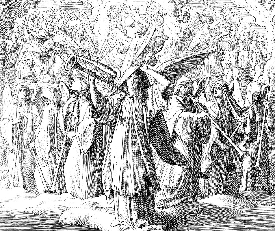 78 Revelation 08 v1-6 - The Seven Trumpets prepare to sound