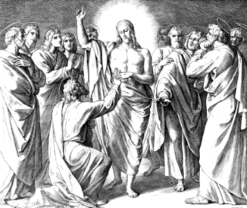 63 John 20 v26-29 - Jesus appears to the Disciples - Thomas touches the wounds