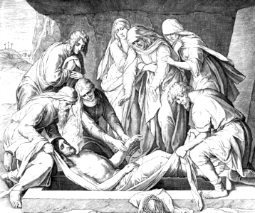 57 John 19 v41-42 - The body of Jesus is laid in the Sepulchre