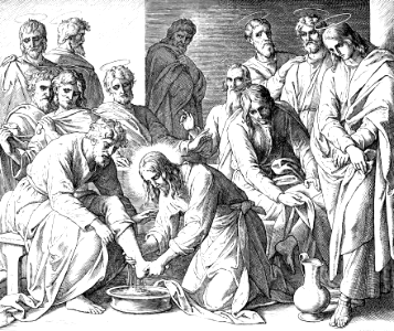 46 John 13 v2-5 - The Footwashing - Jesus washes the disciples feet