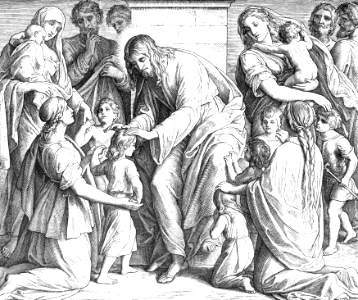 42 Mark 10 v14-16 - Jesus calls the Little Children to Him and blesses them