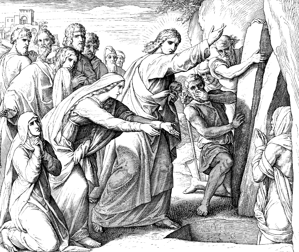 40 John 11 v43-44 - The Raising of Lazarus
