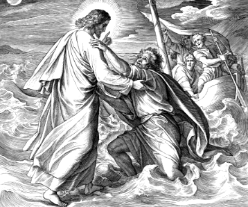 33 Matthew 14 v30-31 - Walking on the Water - Saving Peter