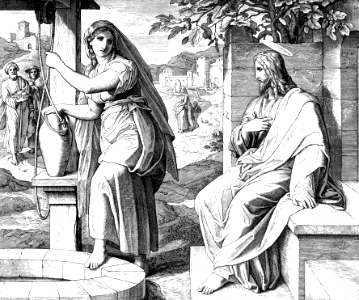 22 John 04 v25-26 - Jesus and the Samaritan Woman at the Well