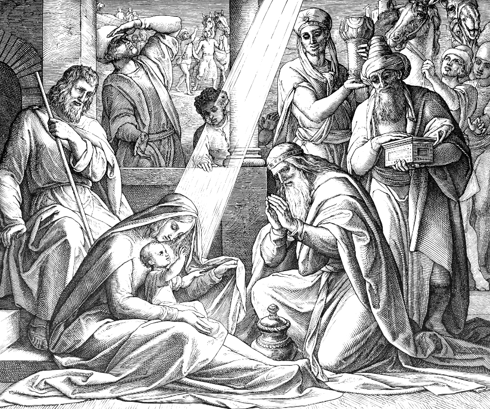 09 Matthew 02 v10-11 - The Wise Men bring Gifts