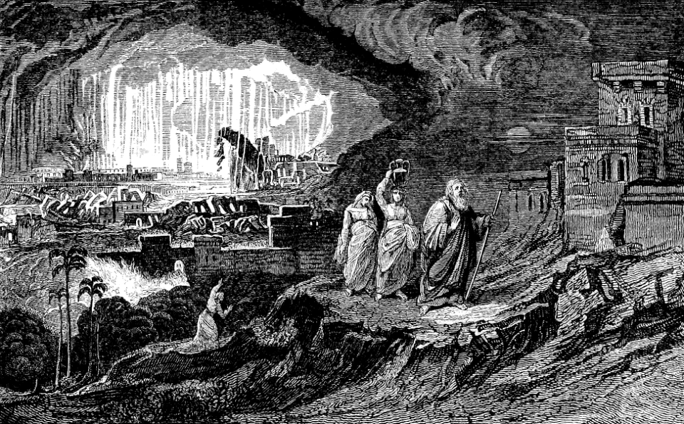 13 Genesis 19 v24 - Lots Family Leaves Sodom