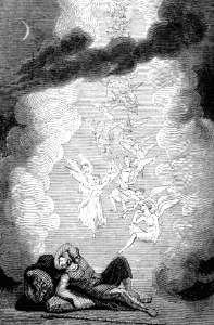21 Genesis 28 v11-12 - Jacobs dream of a Ladder to heaven