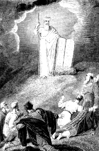 38 Exodus 34 v29 - Moses brings a new copy of the Law from God