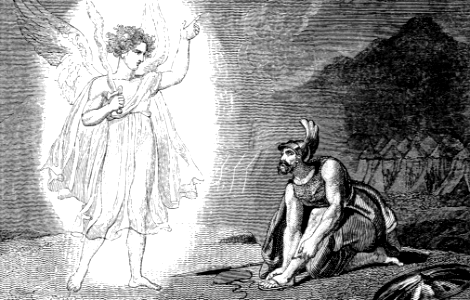 48 Joshua 05 v13 - Joshua meets the Captain of the Hosts of the Lord