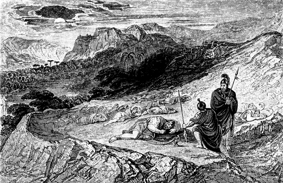 58 1 Samuel 26 - David finds Saul in the wilderness sleeping